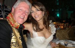 Bill Clinton and Elizabeth Hurley Meme Template