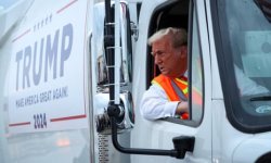 Trump Trash Truck Meme Template