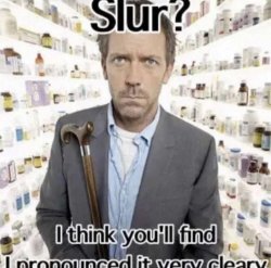 Slur? I think you'll find I pronounced it very clearly Meme Template