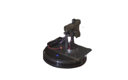 Roomba with gun Meme Template