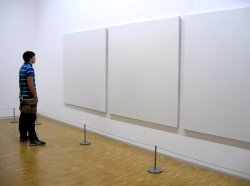 Man Staring at Blank Canvas Meme Template