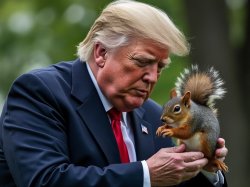 Trump will save the Squirrels Meme Template