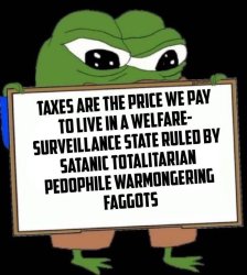 Pepe and Taxes Meme Template