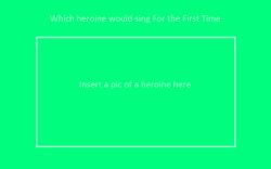 for the first time song Meme Template