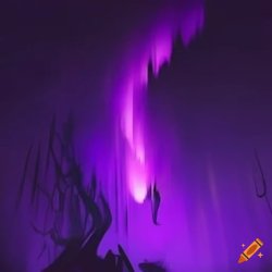 Purple hell Meme Template