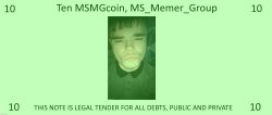 Ten MSMG coin Meme Template