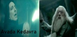 Snape Kills Dumbledore Meme Template