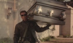 Terminator Coffin Meme Template