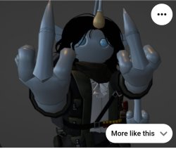 Middle finger Sebastian Meme Template