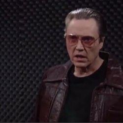 Christopher Walken More Cowbell Meme Template