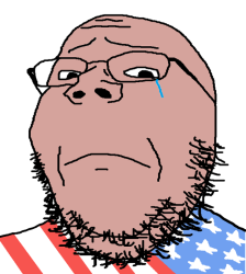 Crying amerimutt Meme Template