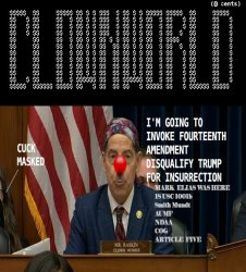 Raskin Visits Clownworld 2025 Meme Template