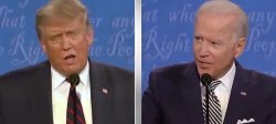 Trump obiden Busted Scooter at Dump Meme Template