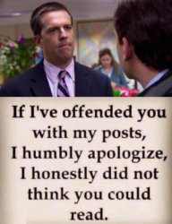 apologize Meme Template