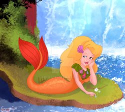 cartoon mermaid Meme Template