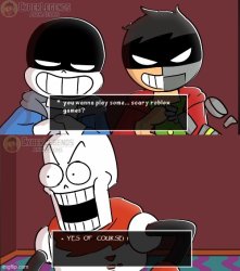 Papyrus yes Meme Template