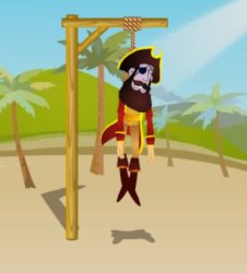 Pirate hangman Meme Template