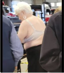 Bra wearing voter Meme Template