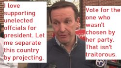 Chris Murphy the tool bag Meme Template