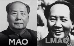 mao, lmao Meme Template