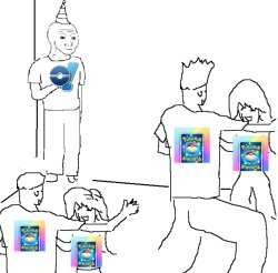 Pokemon Showdown vs. TCG Pocket Meme Template