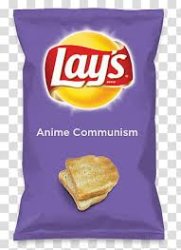 Lay’s Anime Communism Meme Template