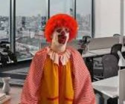 McDonald's clown Meme Template