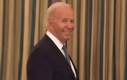 biden smile Meme Template