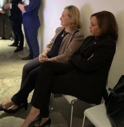 Hillary Clinton and Kamala Harris Meme Template