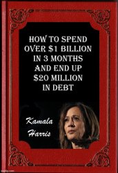 Kamala's New Book Meme Template