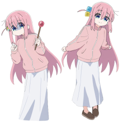 Hitori Gotoh full body Meme Template