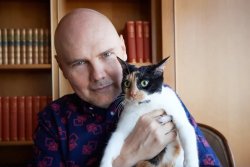 billy corgan scared cat Meme Template