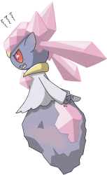 Angry Diancie Meme Template