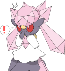 Shocked Diancie Meme Template