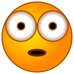 shocked emoji transparent Meme Template