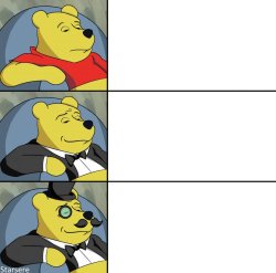 Tuxedo Pooh 3: normy, fancy, dandy (HQ redrawn) Meme Template