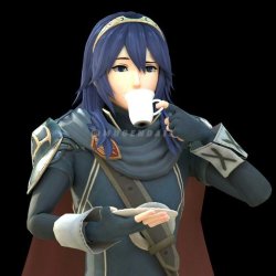 Yet another image of Lucina sipping tea Meme Template