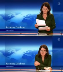 Susanne Daubner disappointed Meme Template