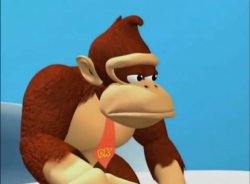 sad donkey kong Meme Template