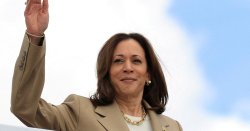 Kamala waves goodbye Meme Template