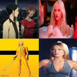 movie girl icons Meme Template