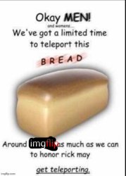 Imgflip bread repost Meme Template