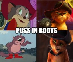 puss in boots mashup Meme Template