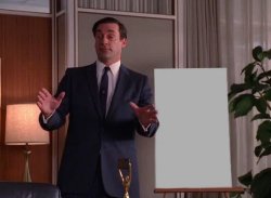 Don Draper drunk presentation Meme Template