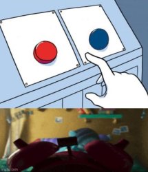 ruby gillman buttion Meme Template