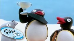 Pingu celebration Meme Template