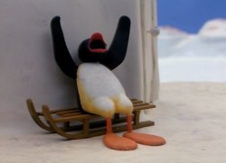 Pingu despair Meme Template