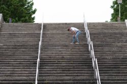 stairs Meme Template