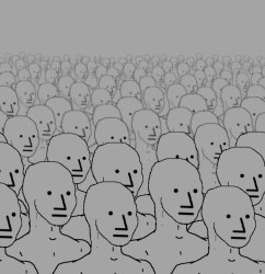 NPC Army Meme Template