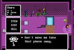 IF Flowey - Don't make me take that phone away Meme Template